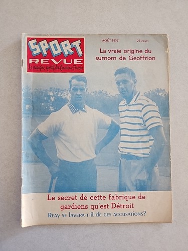Sport revue magazine aout - revue, (aout