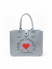 Borsa in feltro personalizzata