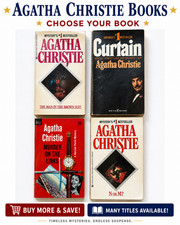 Agatha christie paperbacks - christie,