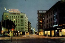 UDINE. Piazzale OSOPPO. BAR. Tabacchi. Notturno. Vg. s/fr. 1966.