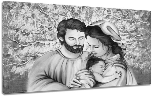 Quadro moderno capezzale sacra - quadro,