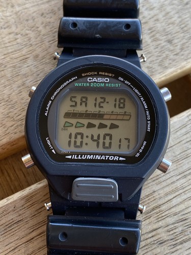 Casio illuminator shock - illuminator, g-shock