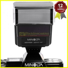 Minolta flash 2800AF TTL per fotocamere a pellicola autofocus e manual focus