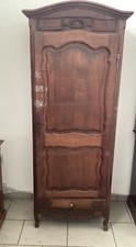 Armadio Provenzale in Rovere un'anta Stipo, Rustico Shabby Antico