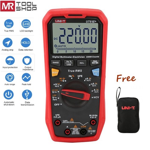 Uni ut61e rms multimetro - ut61e+,