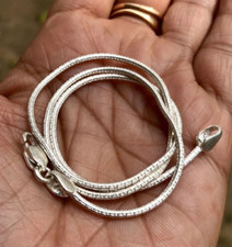 Catena in argento 999