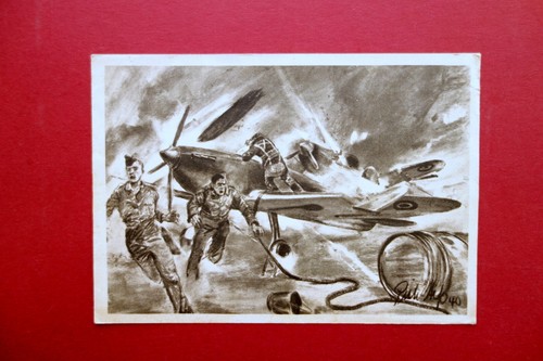 Cartolina franchigia luftwaffe - cartolina,