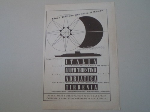 Advertising pubblicità 1957 - pubblicità,