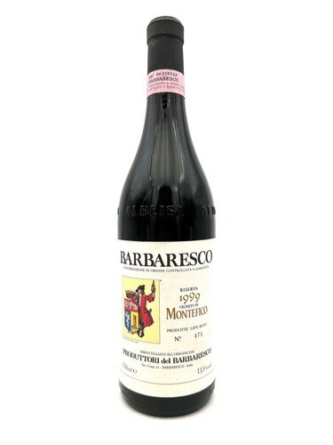 1999 barbaresco montefico - 1999,
