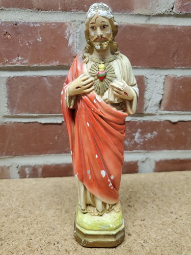 Statua vintage sacro cuore - cuore, di