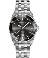 Certina DS First Ceramic Quartz Diver quadrante nero C014.410.44.081.00...