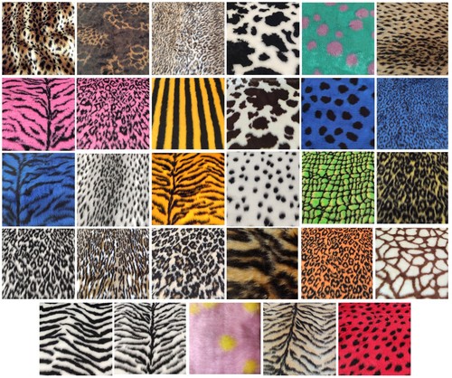 Tessuto pelliccia jacquard - tessuto,