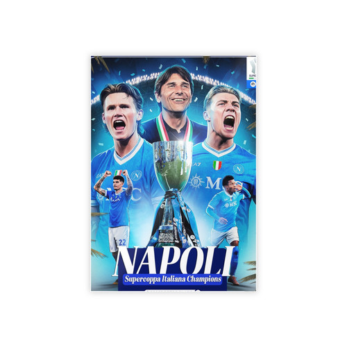 Ssc napoli poster - napoli,
