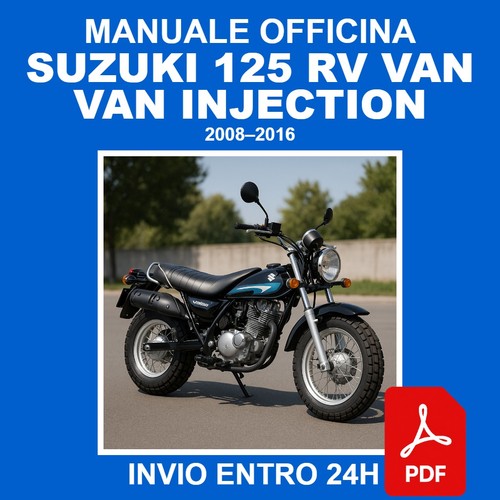 Manuale officina suzuki - officina, rv