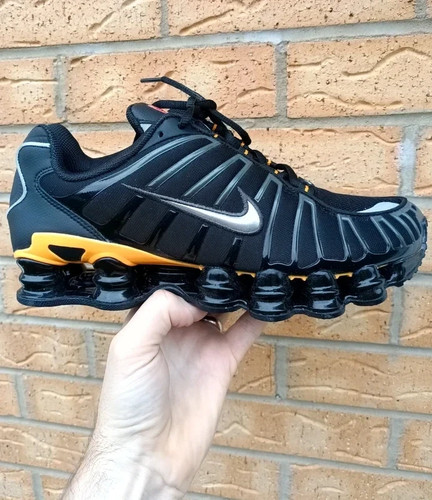 Nike shox nero argento - nike, tl