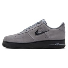 Nike Air Force One Jewel Sneakers Cool Grey Scarpe da Ginnastica Retro Logo Scarpe Uomo Taglia
