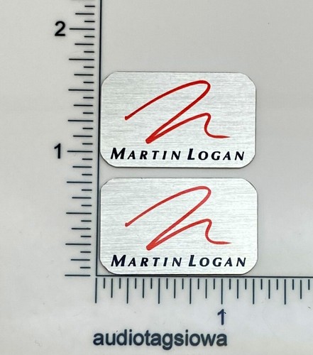 Martin logan speaker badge - logan,