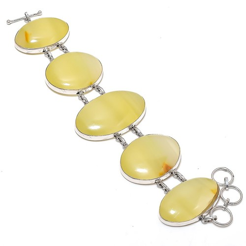 Bracciale pizzo giallo - bracciale,