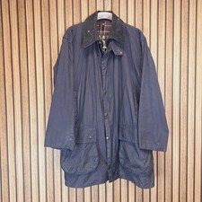 Barbour Border Giacca Cera Blu