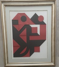Enrico Castellani - Rosso-Nero