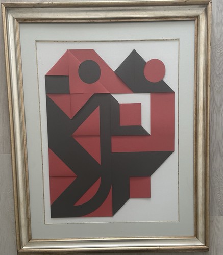 Enrico castellani rosso nero - castellani, rosso-nero