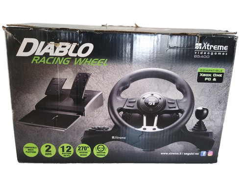 Volante xtreme diablo racing - xtreme,