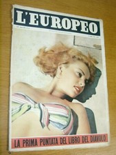 EUROPEO 1956/31=ABBE LANE=MISS UNIVERSE CAROL MORRIS=VILLA TAVERNA ROMA=ROBBIO=