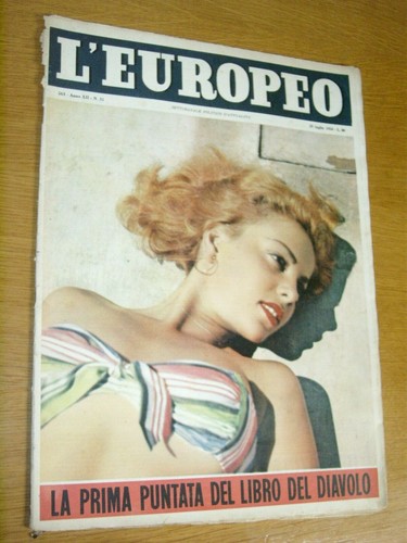Europeo 1956 abbe lane miss - europeo, 1956/31=abbe