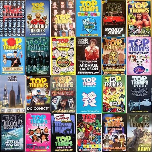 Top trumps carte - trumps, singole