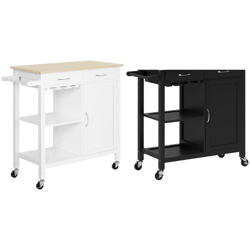 Homcom carrello cucina con - homcom,