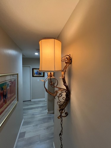 Lampadario applique vintage