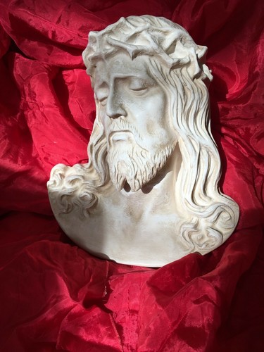 Testa cristo con - corona, di
