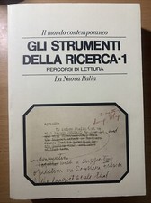 Il mondo contemporaneo - Gli strumenti della ricerca 1