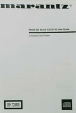 Marantz CD-43 / CD-53 / CD-63