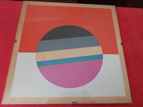 Eugenio carmi serigrafia - eugenio, su