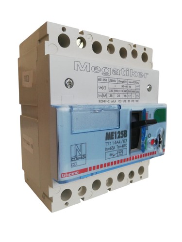 Bticino t7114a4 mega me125b - bticino, t7114a4/63