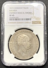 1815 Baviera tedesca 1 tallero