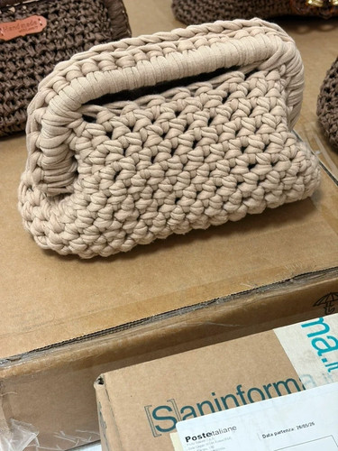 Clutch donna fatta mano in - clutch,