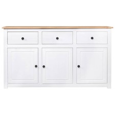 Credenza bianca 135x40x80 - bianca,