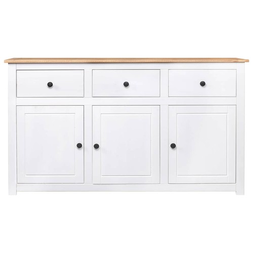 Credenza bianca 135x40x80 - 135x40x80, cm