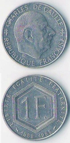 Francia franco 1988 - 1,