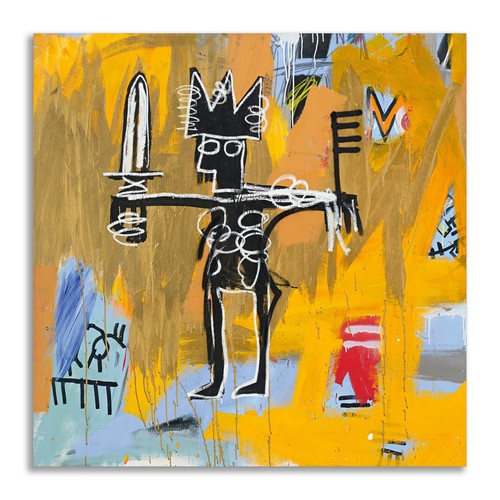 Quadro basquiat stampa tela - quadro, su