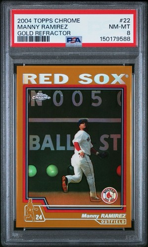 2004 topps chrome manny - topps,