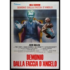 M191 MANIFESTO 2F DEMONIO DALLA FACCIA D'ANGELO MIA FARROW KEIR DULLEA TOM CONTI