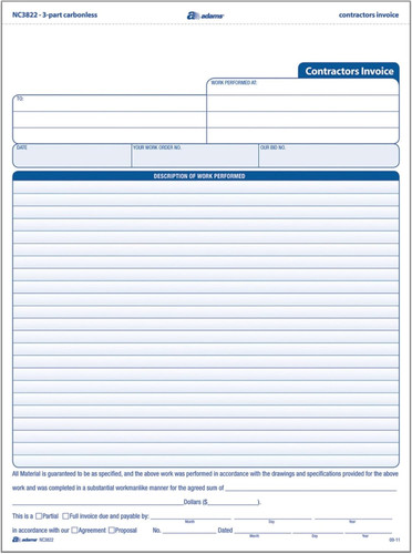 Moduli per fatture per