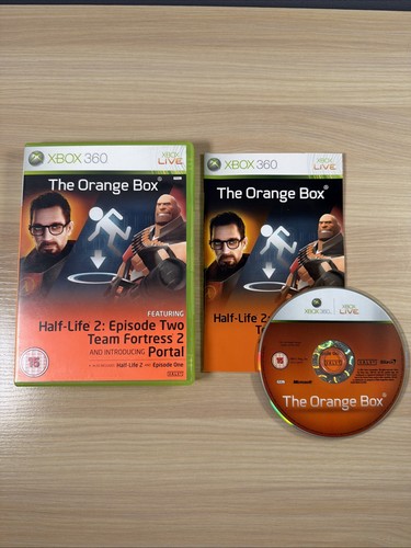Xbox 360 the orange box - xbox,
