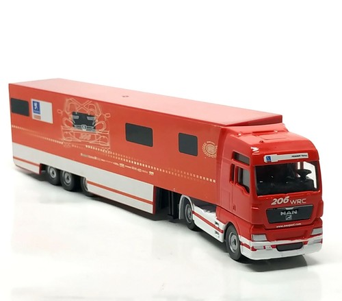 Majorette man tgx peugeot 206 - man,