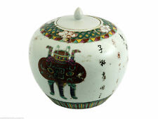 Antico Vaso Potiche Porcellana Cinese Qing inizi '800 Porcelain China Antiques