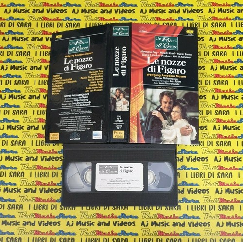Vhs mozart nozze di - le,