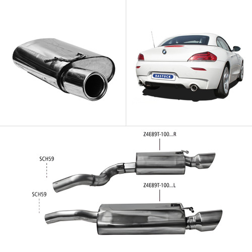 Scarico sportivo bastuck - scarico,